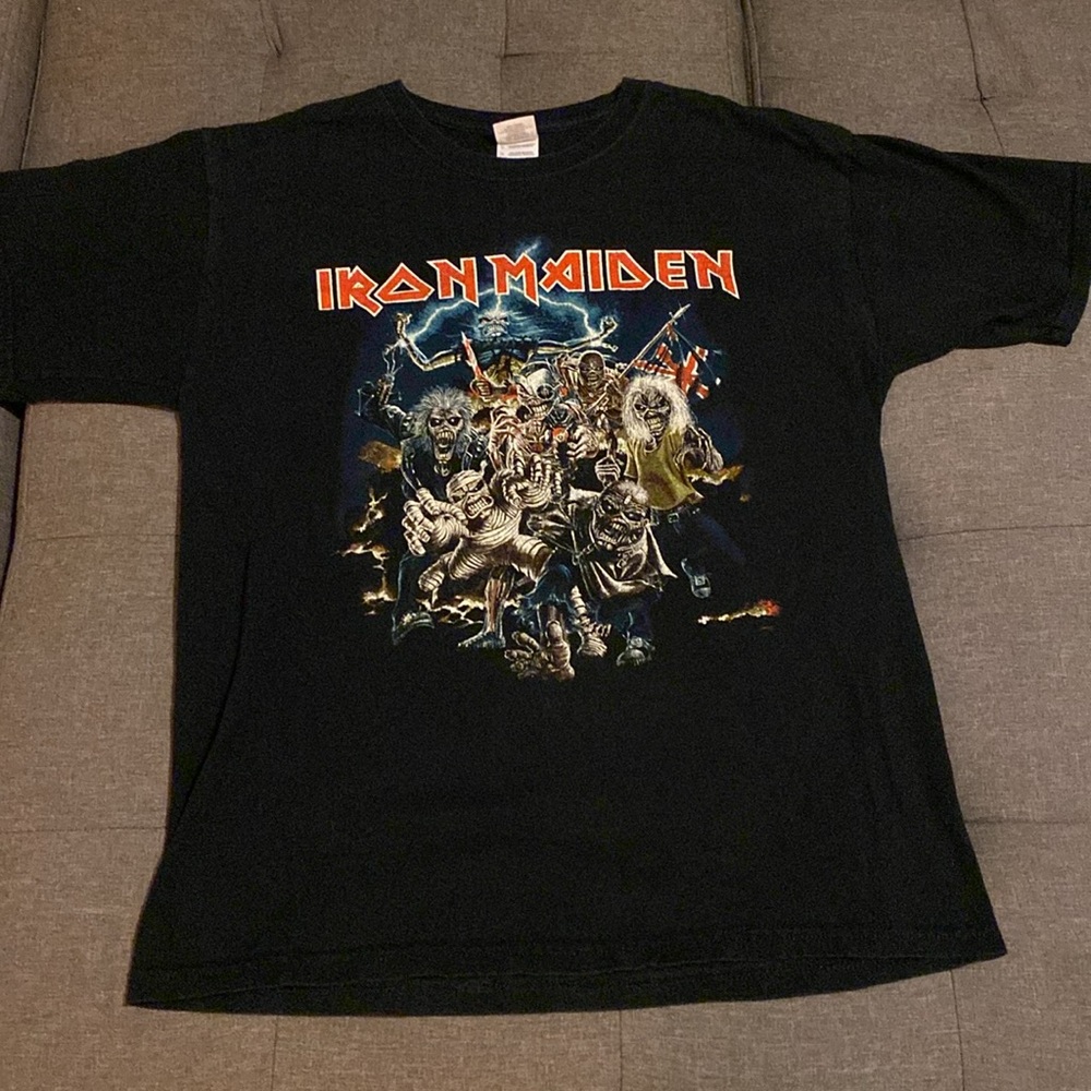 Vintage Iron Maiden Best of the Beast Graphic T-Shirt Men’s Large Metal 2003 - Picture 2 of 16